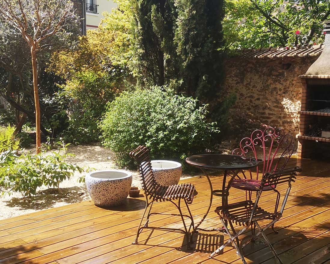 Pose de terrasse composite en Seine-et-Marne (77)
